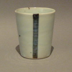 白磁コップ・ストライプ