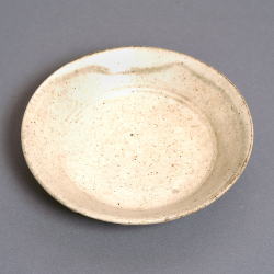 粉引 皿 径16cm