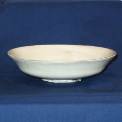 粉引皿　径17cm 高4cm